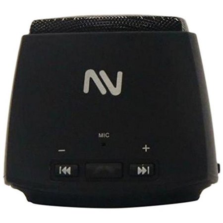 NUTEK ELECTRONICS INC Nutek Electronics BT106M1 Bluetooth Speaker; Mic Black BT106M1